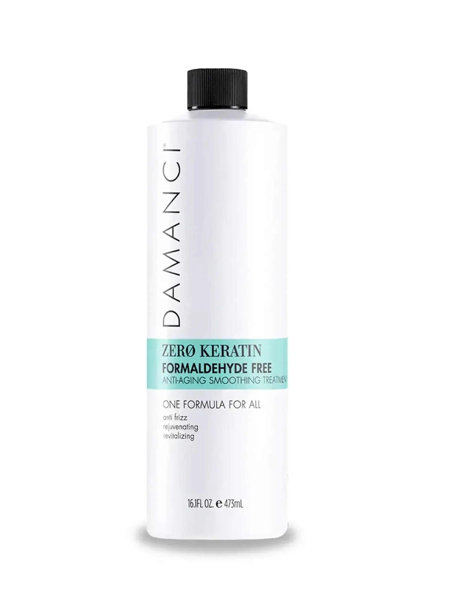 Damanci Zero Keratin Treatment formaldehyde-free hair smoothing and anti-frizz formula bottle