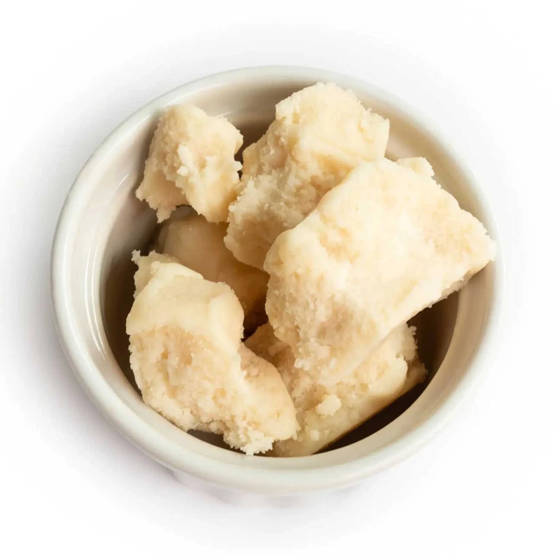 Bulk Kokum Butter in a bowl; 100% pure, ideal for DIY skincare and hair care products.
