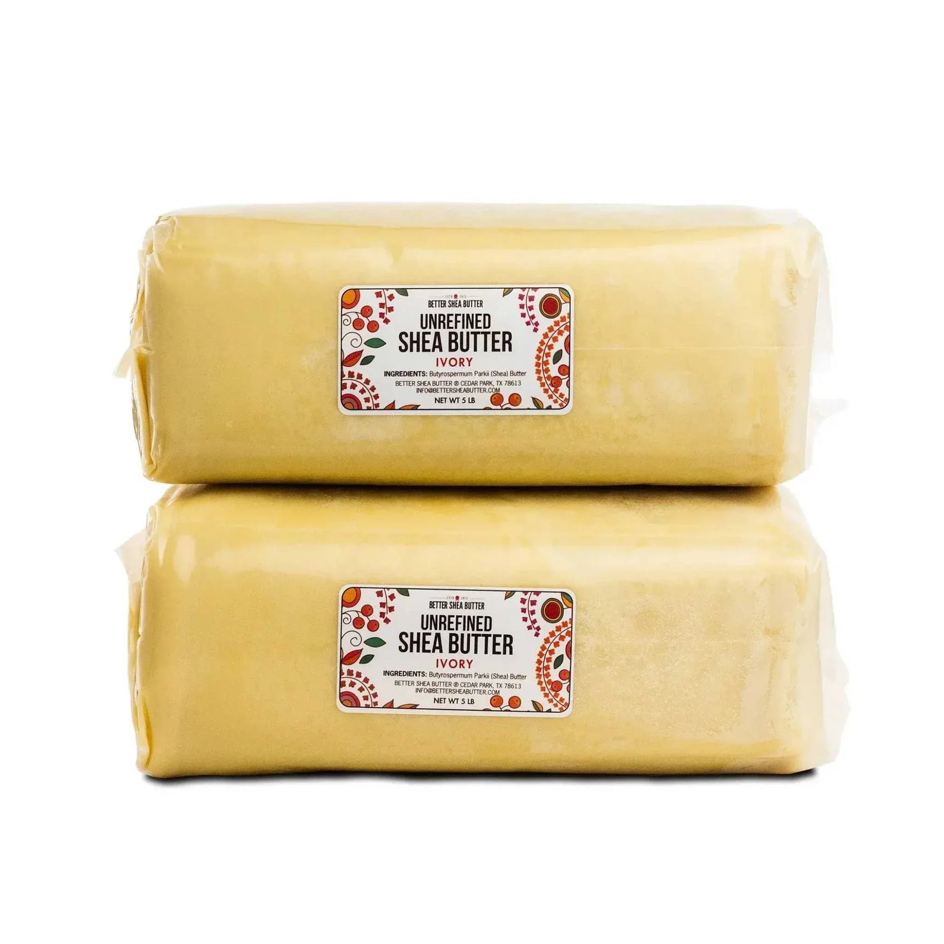 Bulk raw and unrefined shea butter blocks for DIY skincare and haircare products