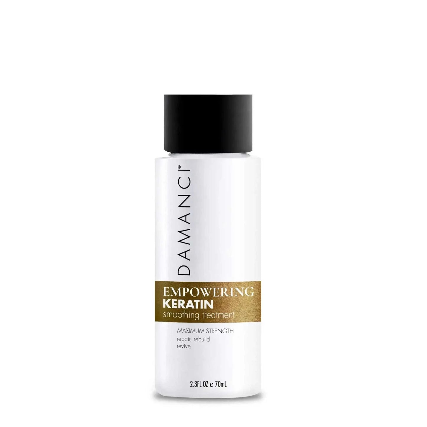 Empowering Keratin Treatment by DAMANCI, smoothing hair product for anti-aging and maximum strength.