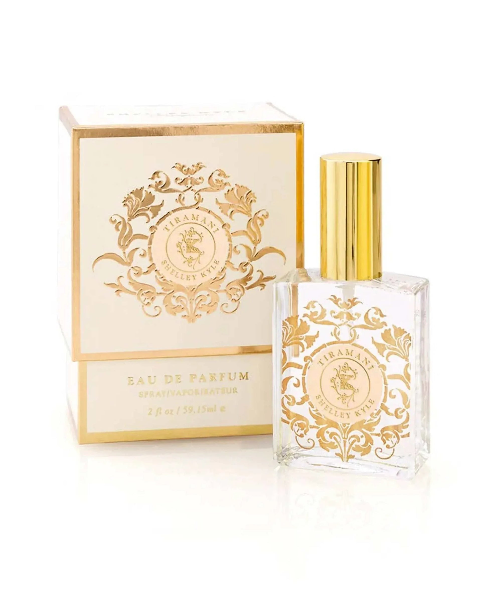 60ml Tiramani Perfume bottle with elegant packaging.