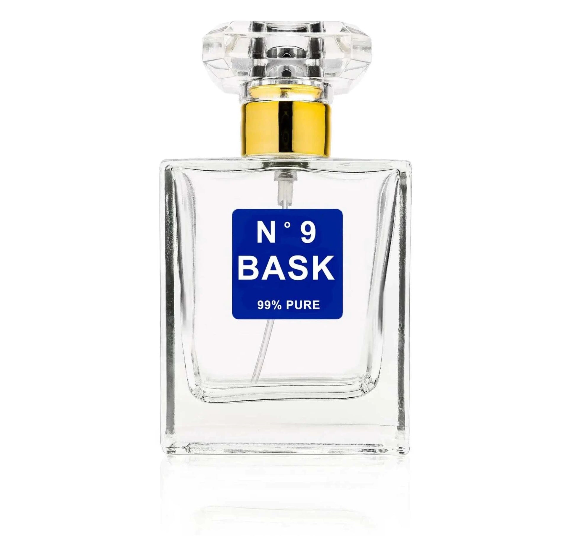 Clear bottle of PURE PHEROMONE cologne, unscented, with high potency formula.