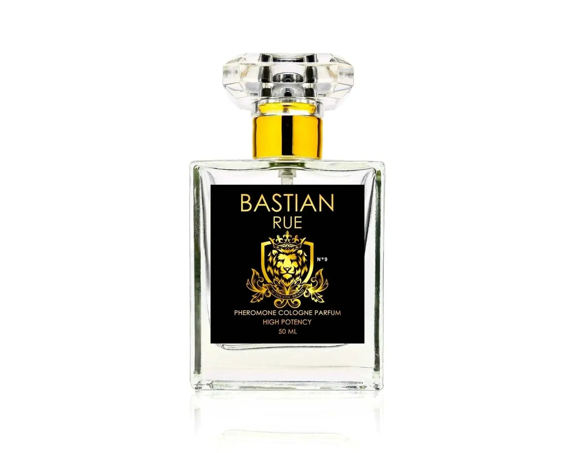 BASTIAN RUE High Potency French Pheromone Cologne bottle.