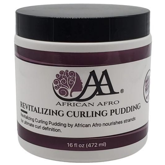 Revitalizing Curling Pudding Hair Cream for African Afro curls, 16 fl. oz.