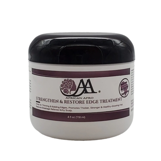 Strengthen and restore edge treatment for thicker, fuller hair growth.