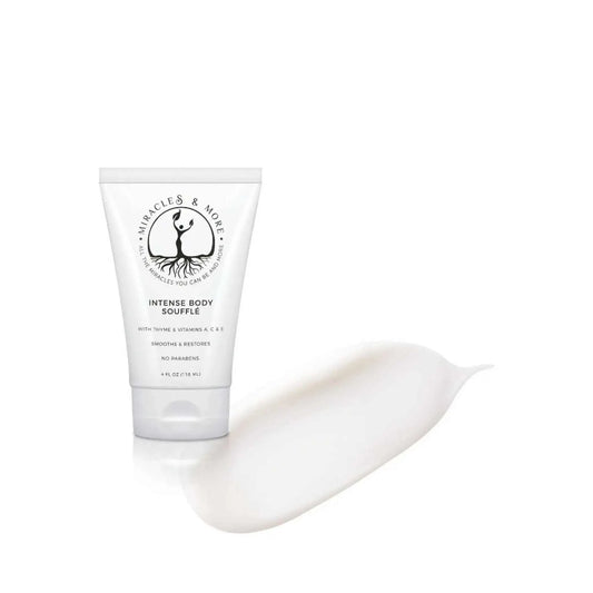 Intense Body Souffle with Thyme and Vitamins for skin rejuvenation.